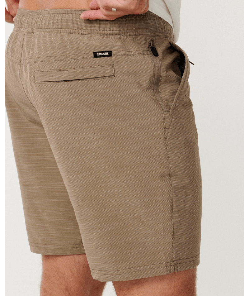 Rip Curl Boardwalk Jackson Volley in Walnut