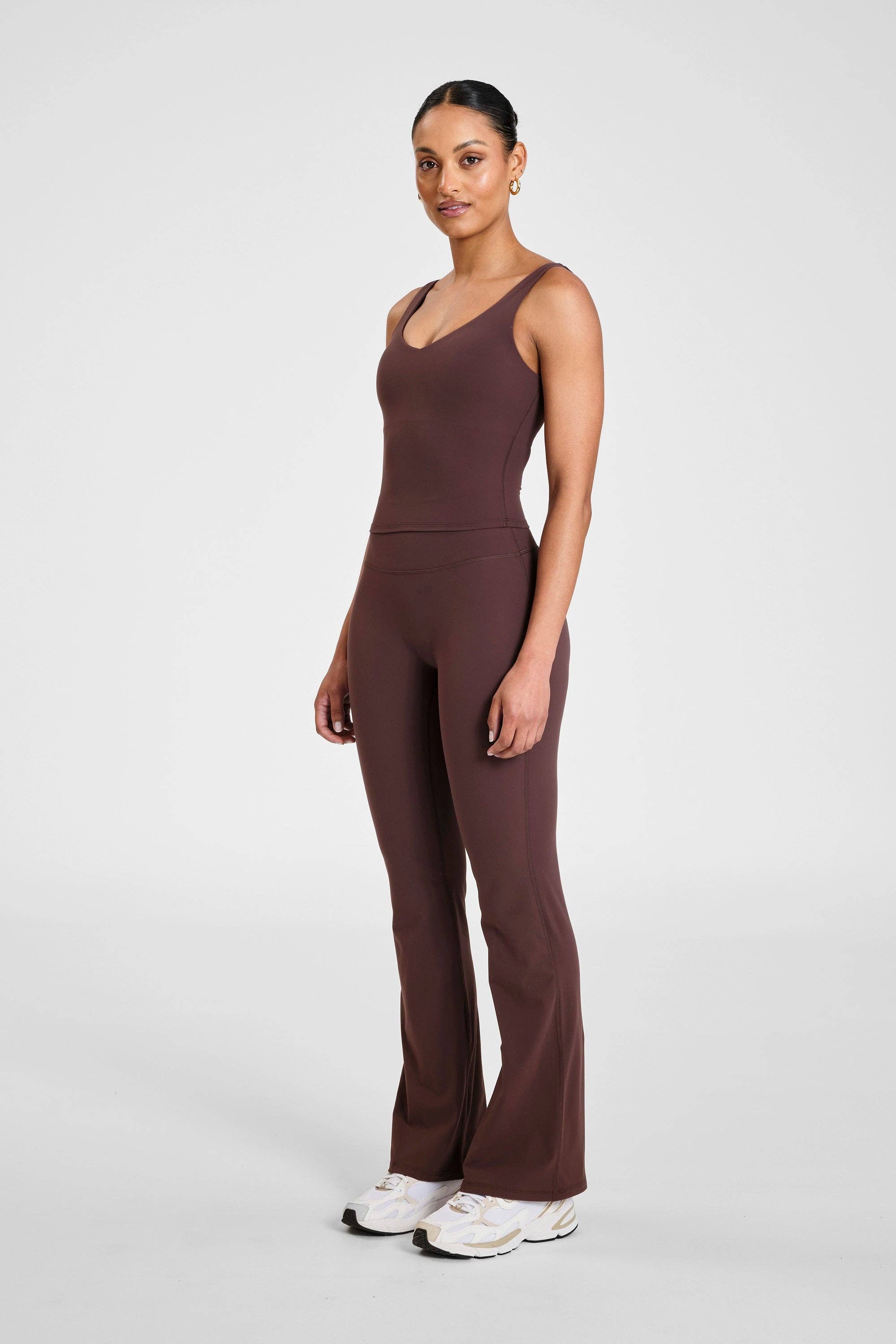 All Fenix Allfenix Cloudcore Flared Legging in Espresso