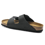 Birkenstock Arizona SFB Black Birko-Flor Regular in Black