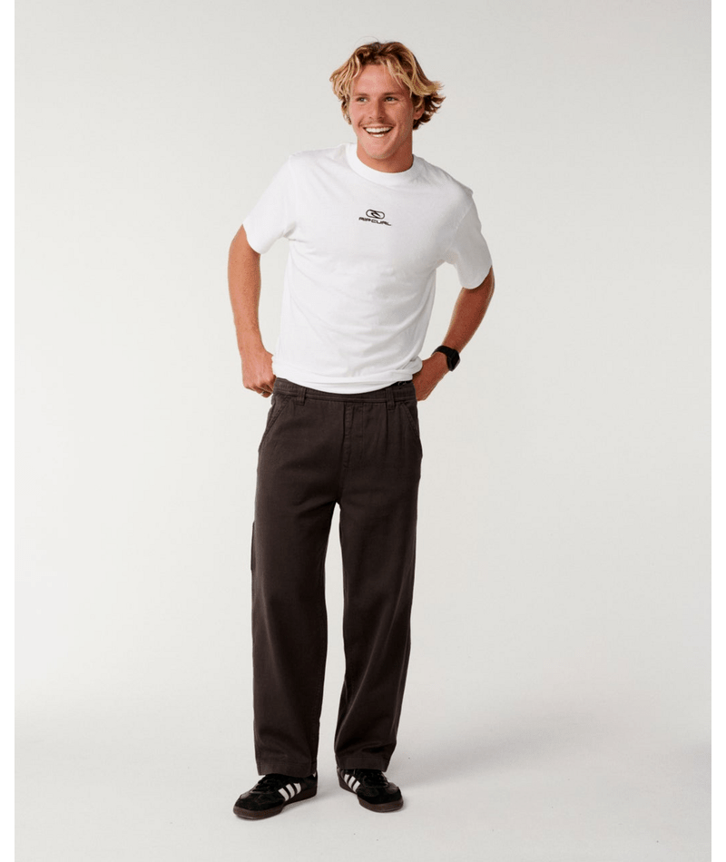 Rip Curl Classic Surf Carpenter Pant in Washed Black