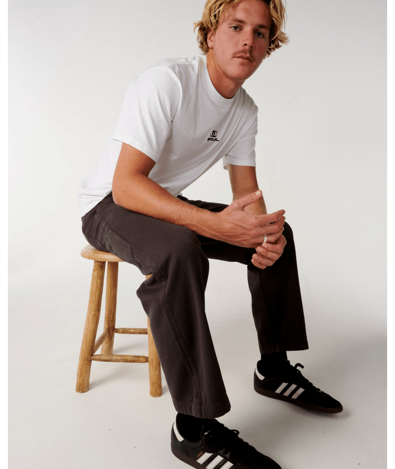 Rip Curl Classic Surf Carpenter Pant in Washed Black