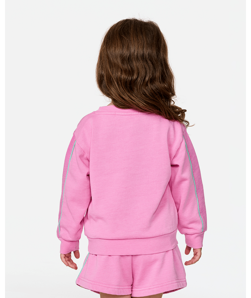 Rip Curl Surf Revival Crew - Girl in CLOUD PINK