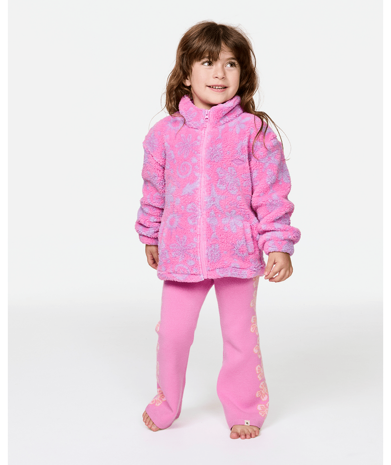 Rip Curl Sun Sesh Polar Fleece - Girl in WILD BERRY