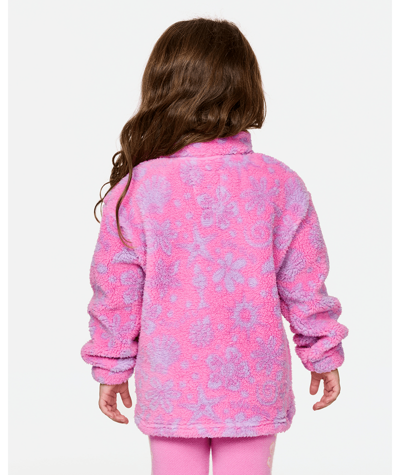 Rip Curl Sun Sesh Polar Fleece - Girl in WILD BERRY