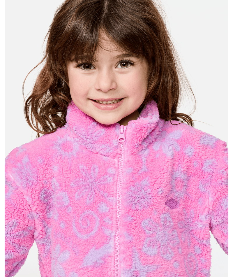 Rip Curl Sun Sesh Polar Fleece - Girl in WILD BERRY