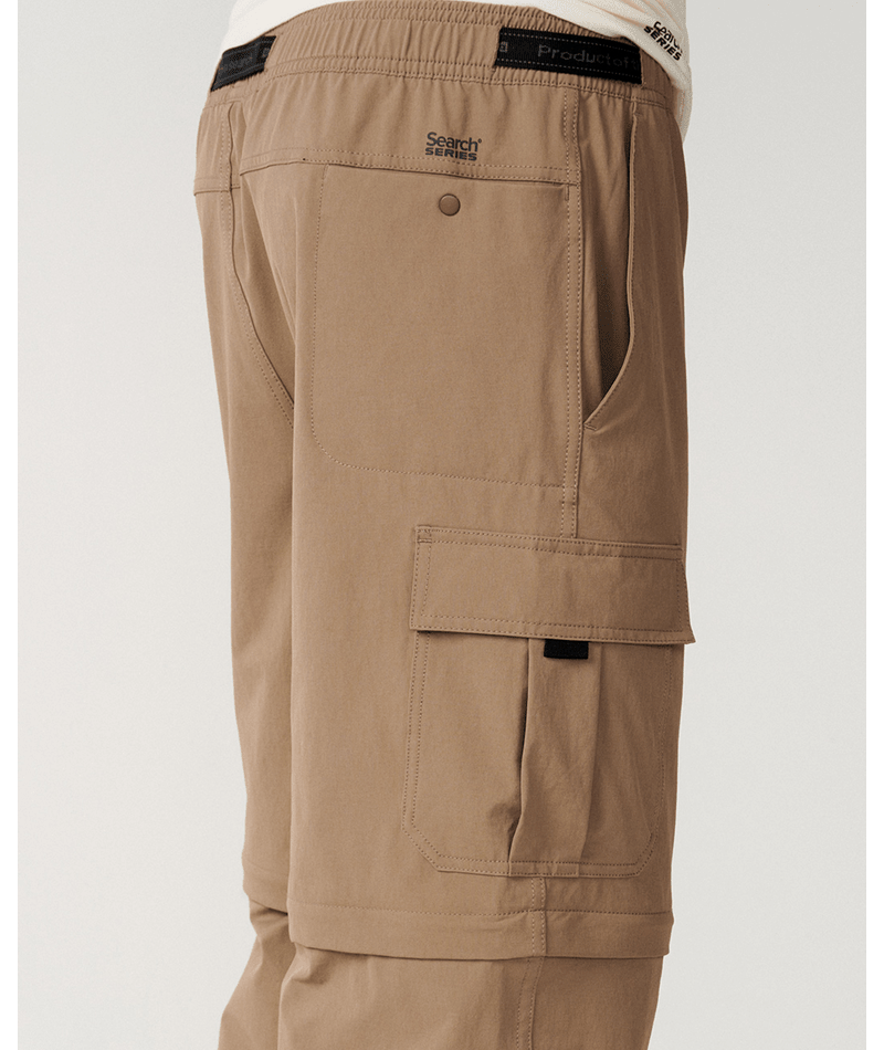 Rip Curl S-Series Zip Off Pant in WALNUT