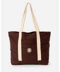 Rip Curl Mixed Logo 25l Tote in Brown/Off White