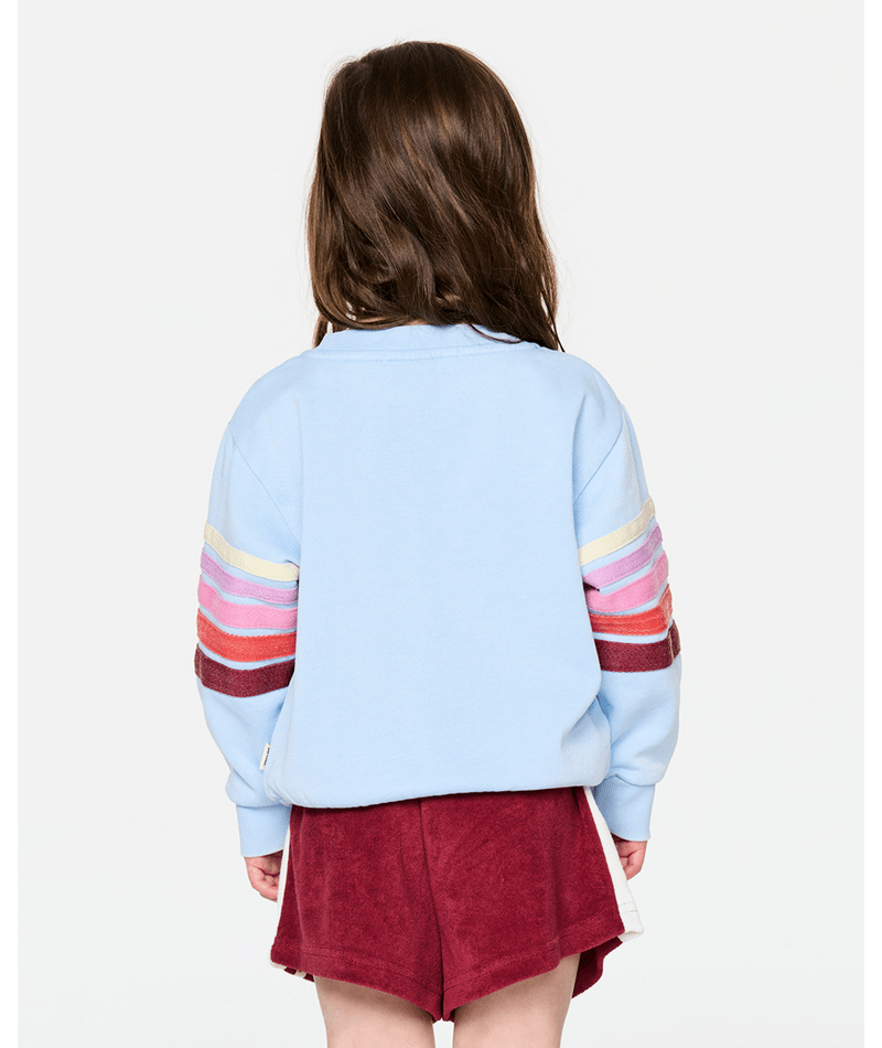 Rip Curl Surf Revival Crew - Girl in SKY BLUE
