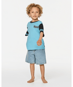 Rip Curl Paddle Out Logo Tee-Boy in WAVE POOL