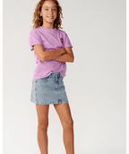 Rip Curl Surf Puff Relaxed Tee- Girl in BRIGHT LILAC