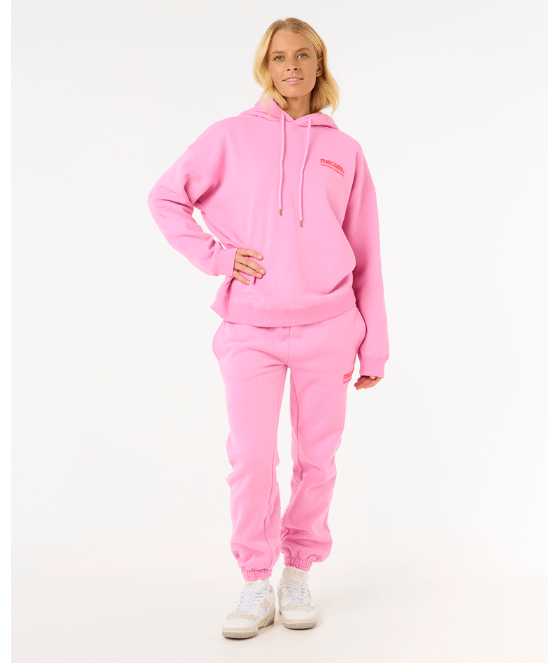 Rip Curl Surf Puff Track Pant in PINK