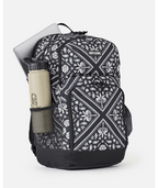 Rip Curl Chaser 33l Backpack in BLACK/OFF WHITE