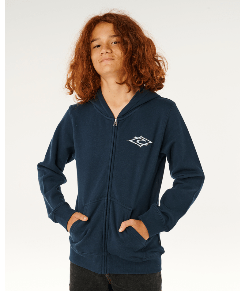 Rip Curl Hazey Days Zip Thru - Boy in DARK NAVY