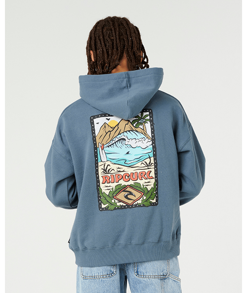 Rip Curl Sunset Sesh Art Hood - Boy in PINE NIGHT