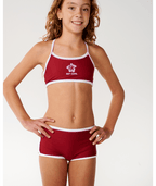 Rip Curl Retro Pipe Bikini - Girl in PLUM