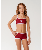 Rip Curl Retro Pipe Bikini - Girl in PLUM