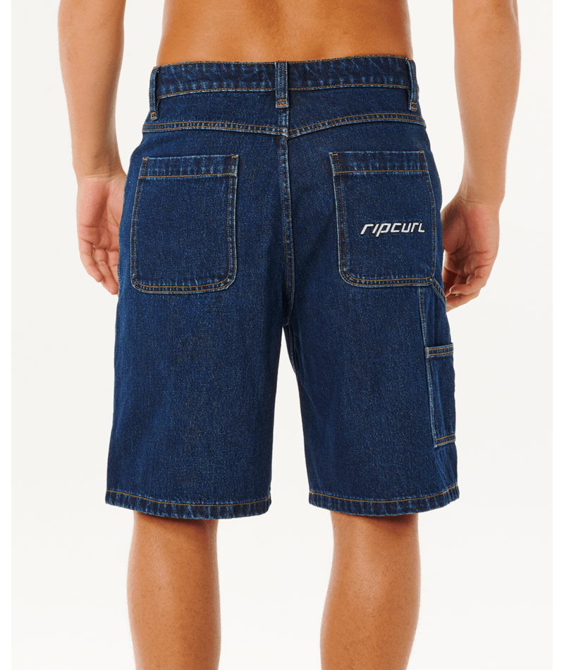 Rip Curl Nu Dose Denim Walkshort in True Indigo