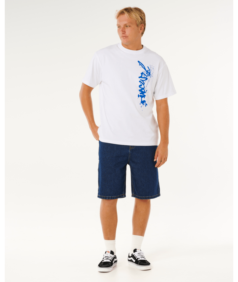 Rip Curl Nu Dose Denim Walkshort in True Indigo