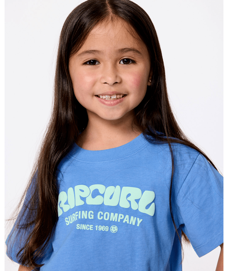 Rip Curl Surf Puff Standard Tee -Girl in BLUE