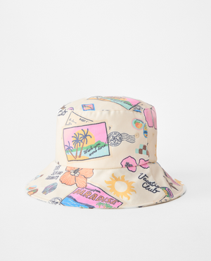 Rip Curl Mixed Upf Bucket Hat in OFF WHITE