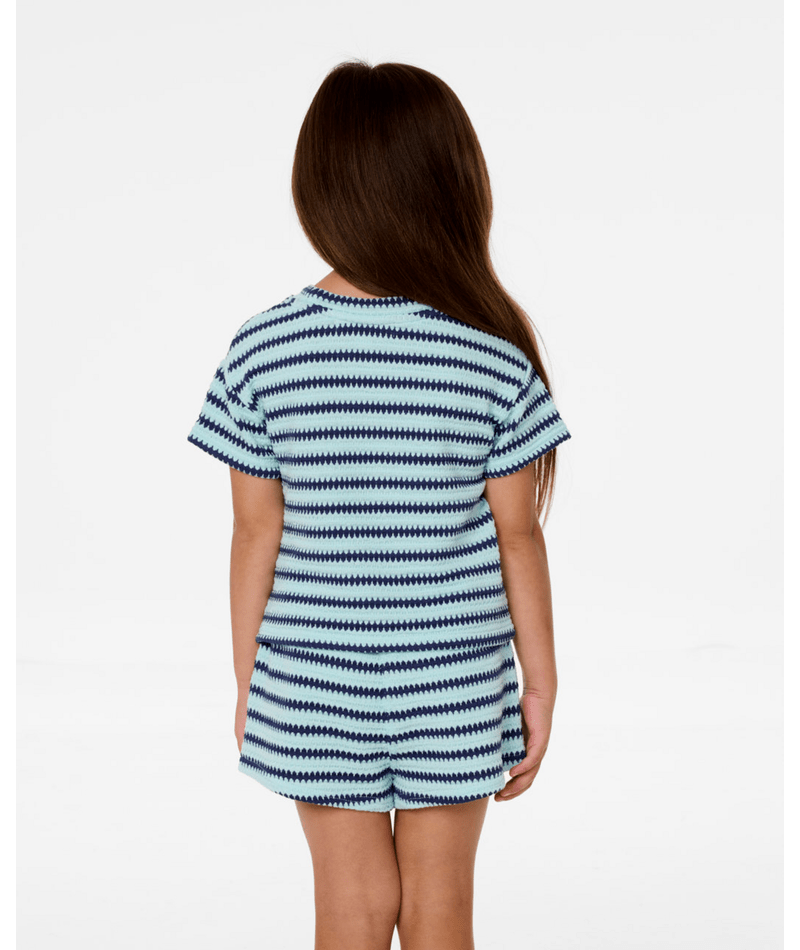 Rip Curl Bobbi Tee Blue-Girl in BLUE