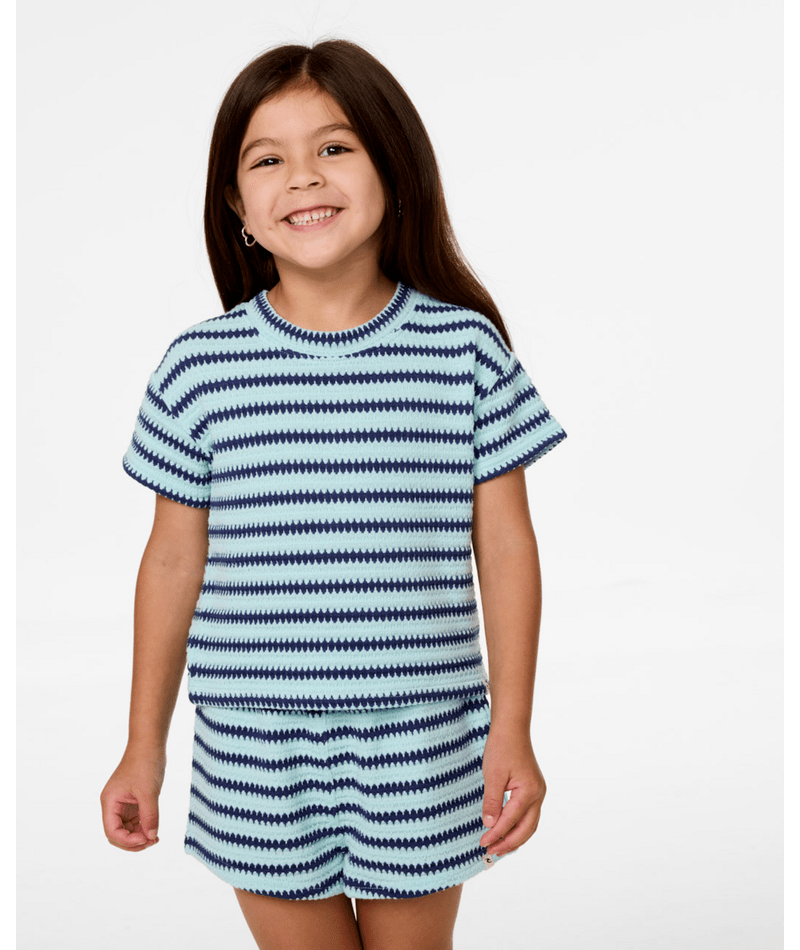 Rip Curl Bobbi Tee Blue-Girl in BLUE
