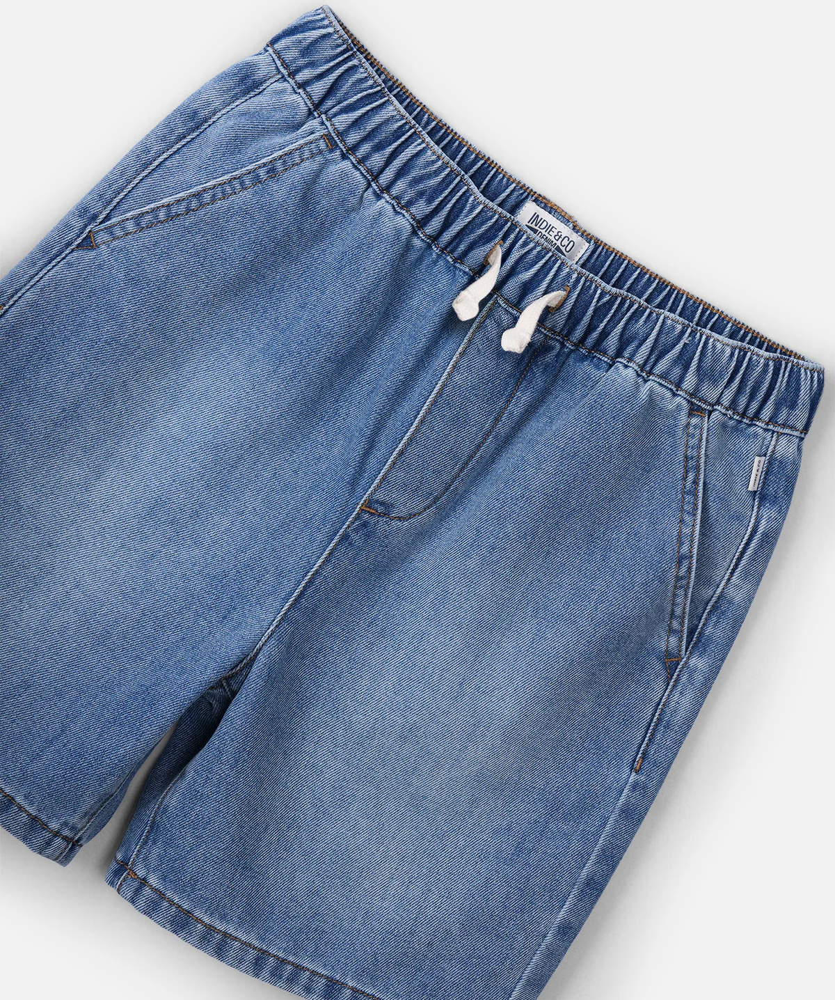 Industrie the porter denim short - DENIM in DENIM