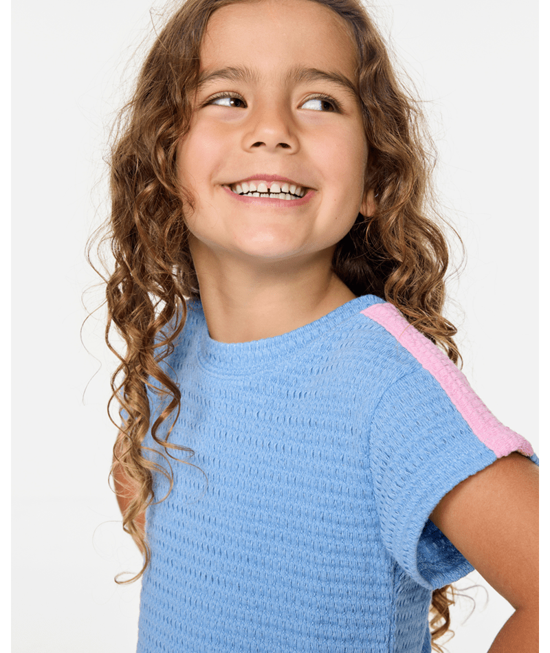 Rip Curl Surf Magic Bobbi Tee-Girl in CORNFLOWER BLUE