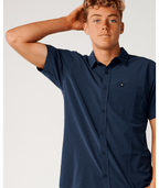 Rip Curl Vaporcool Aerotech S/S Shirt in DARK NAVY
