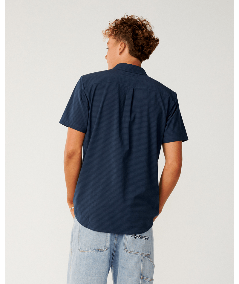 Rip Curl Vaporcool Aerotech S/S Shirt in DARK NAVY