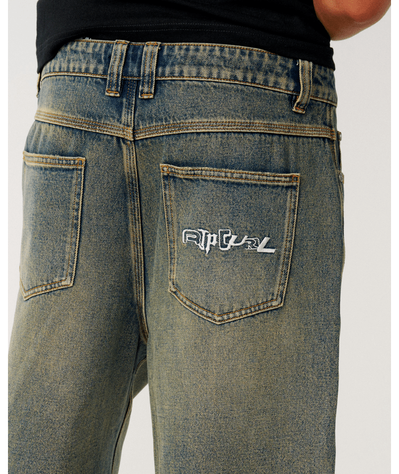 Rip Curl Archive Dirty Denim Walkie 23 in DIRTY MID BLUE