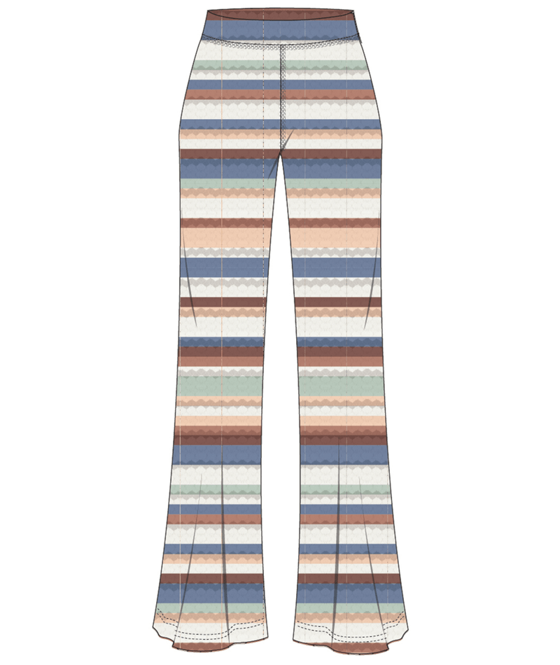 Rip Curl Bobbi Stripe Pant in MULTICO