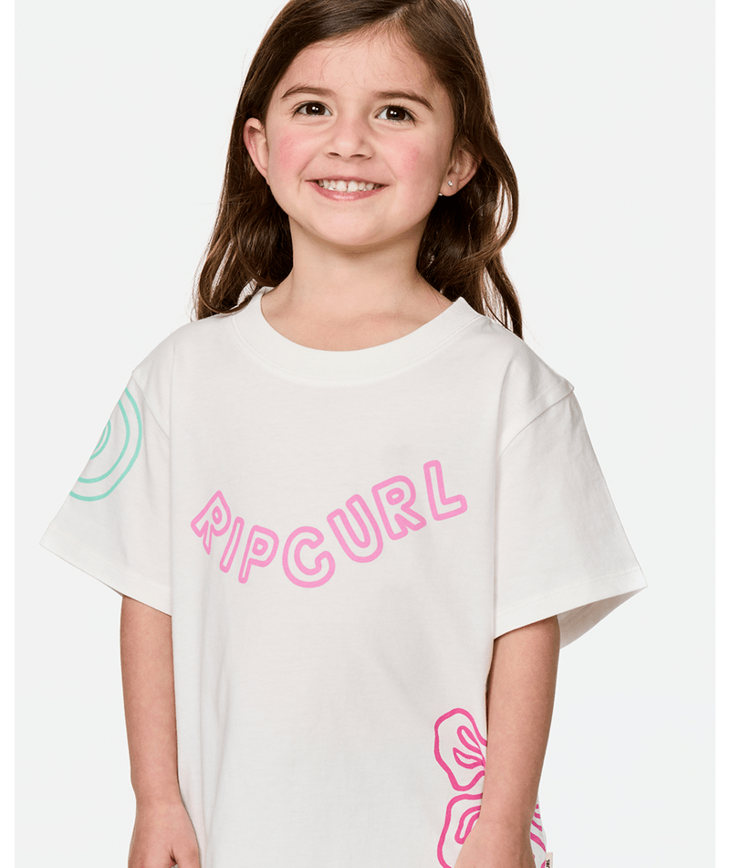 Rip Curl Sunshine Club Og Tee - Girl in BONE