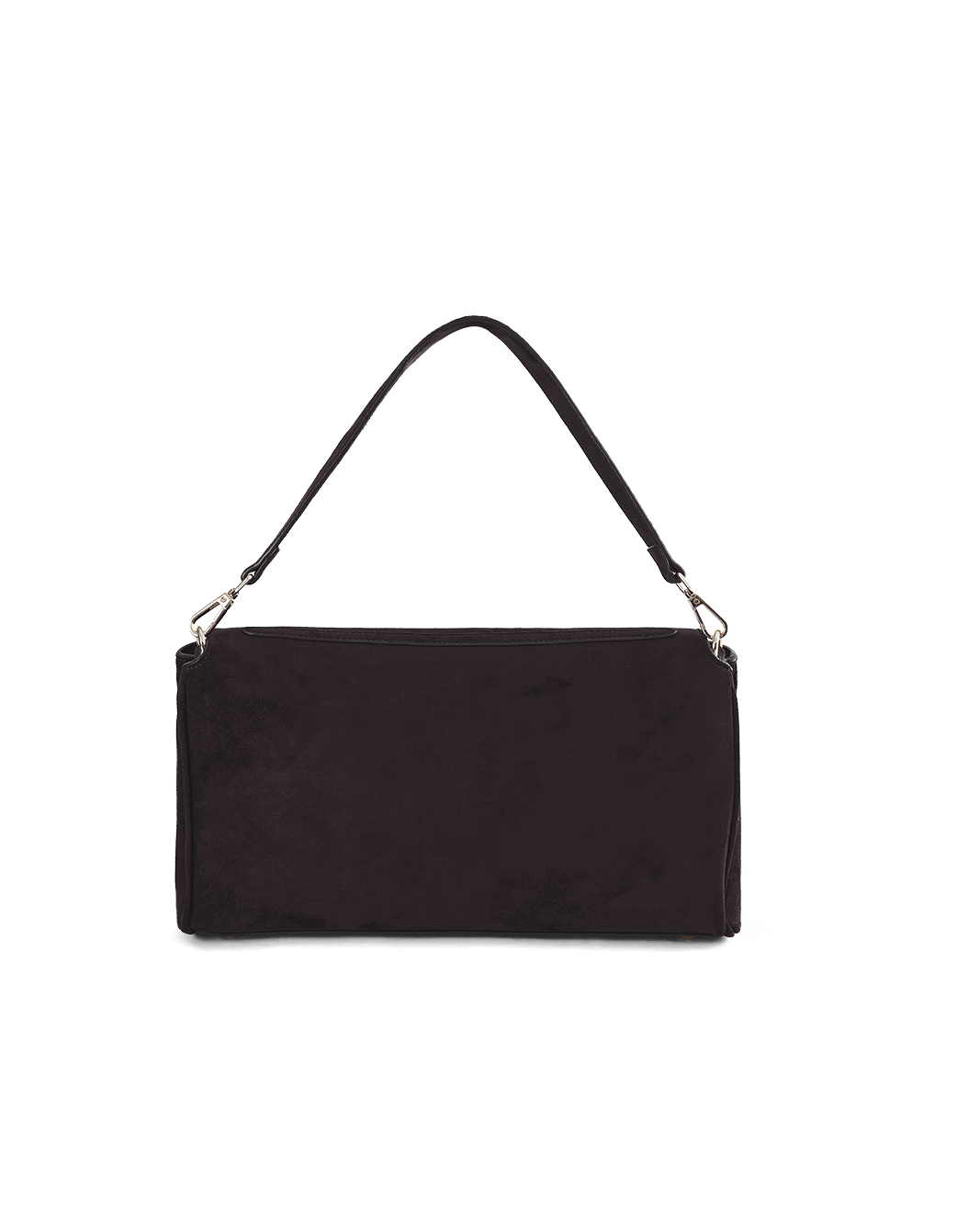 Billini VELA SHOULDER BAG in DARK CHOCOLATE SUEDE