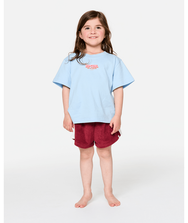 Rip Curl The Road Trip Tee - Girl in SKY BLUE