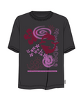 Rip Curl Coastal Magic Art Tee - Girl in Washed Black