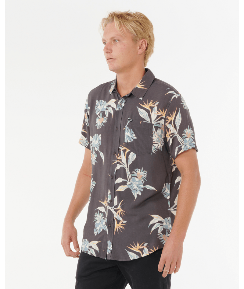 Rip Curl Fun Times S/S Shirt in BLACK
