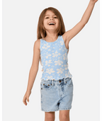 Rip Curl Magic Coast Tank - Girl in Light Blue