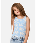 Rip Curl Magic Coast Tank - Girl in Light Blue