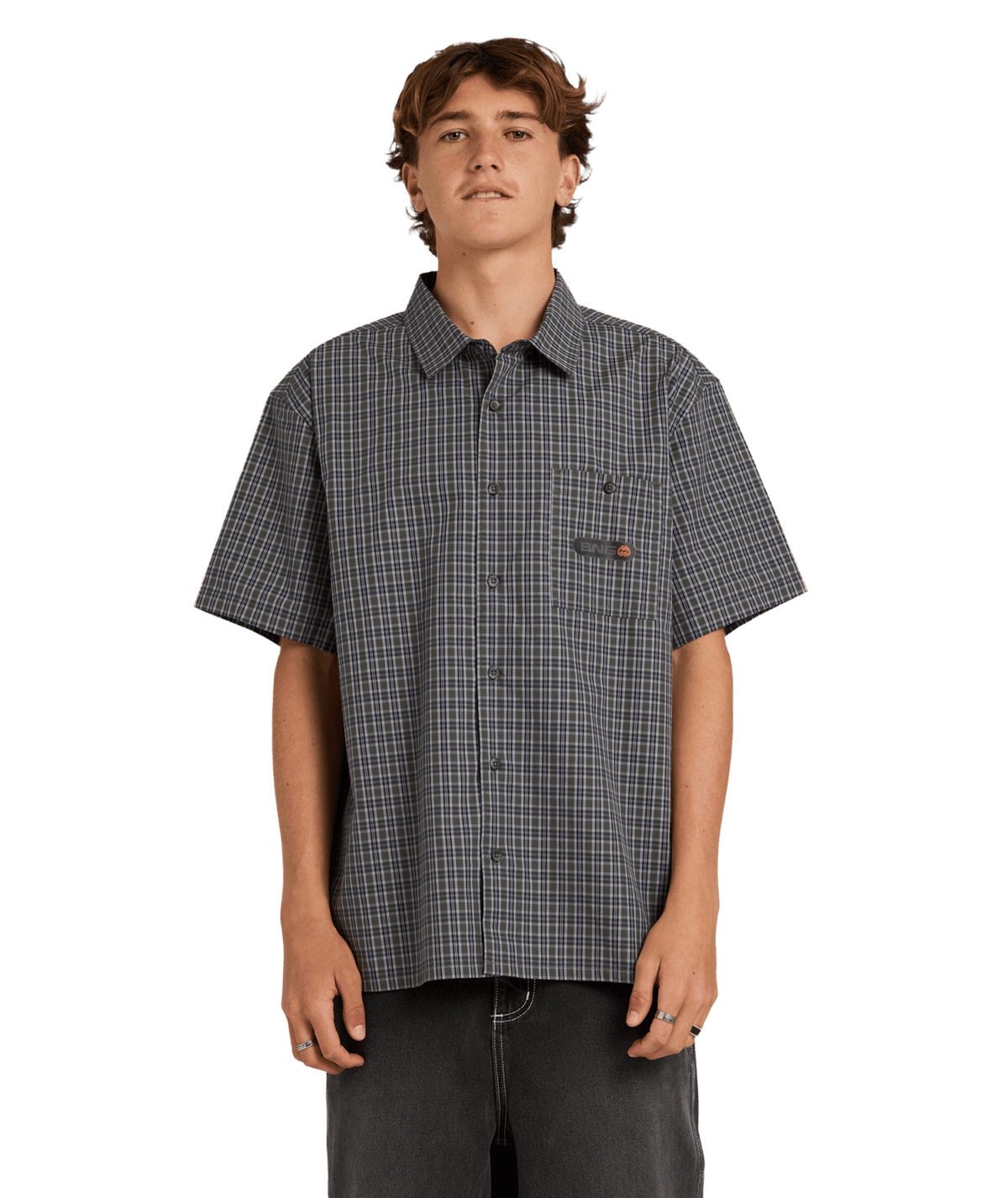 Billabong Mens Spec Mogul Shirt in FOREST