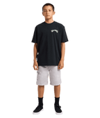 Billabong Boys 8-16 Throw On Boardshorts in ASH