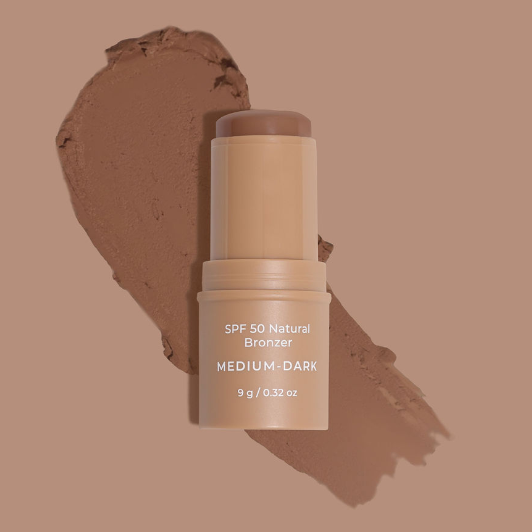 Avocado Zinc Spf 50 Natural Bronzer in Medium-Dark