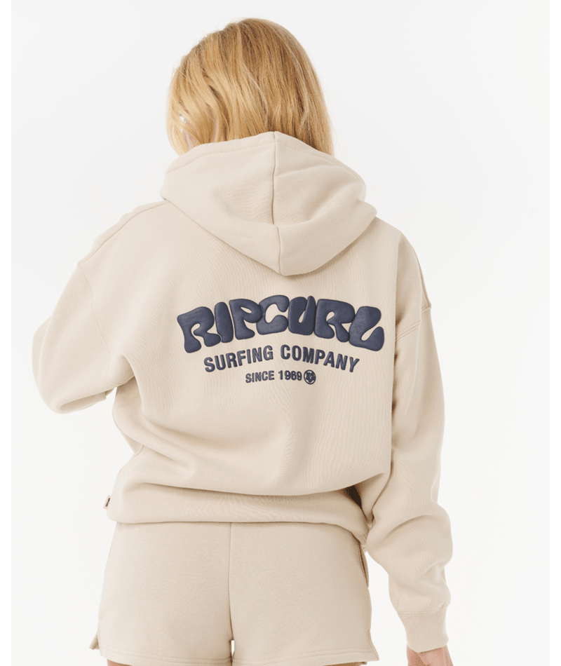 Rip Curl Surf Puff Heritage Hood in NATURAL