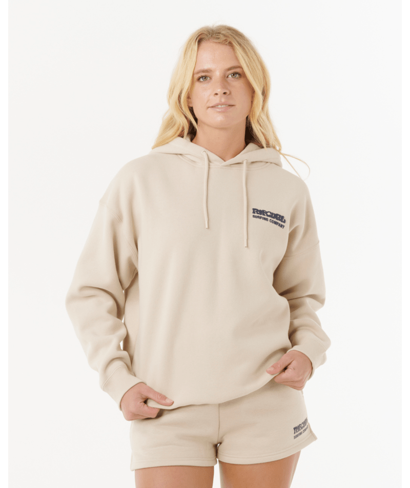 Rip Curl Surf Puff Heritage Hood in NATURAL