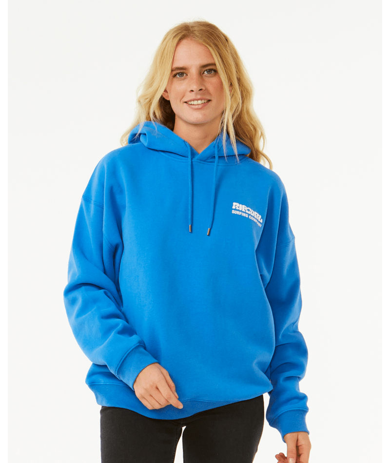Rip Curl Surf Puff Heritage Hood in ROYAL BLUE