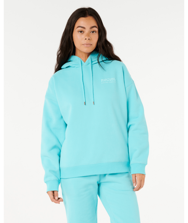 Rip Curl Surf Puff Heritage Hood in ELECTRIC BLUE