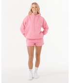 Rip Curl Surf Puff Heritage Hood in PINK/ORANGE
