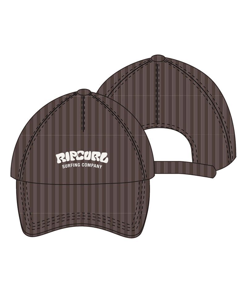 Rip Curl Split Surf Cord Cap in Chocolate