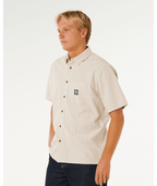 Rip Curl Premium Surf Check S/S in BONE