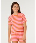 Rip Curl Tropical Dawn Bobbi Tee - Girl in TANGERINE
